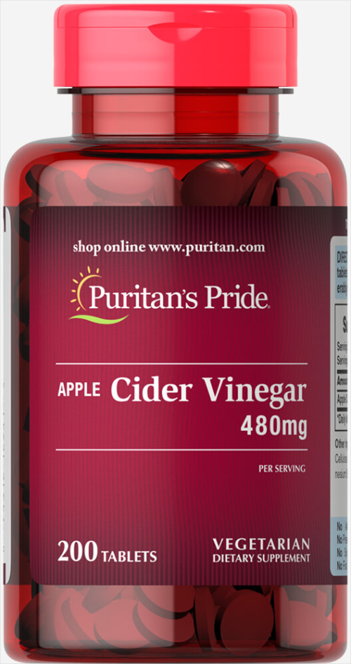 APPLE CIDER VINEGAR 480 MG