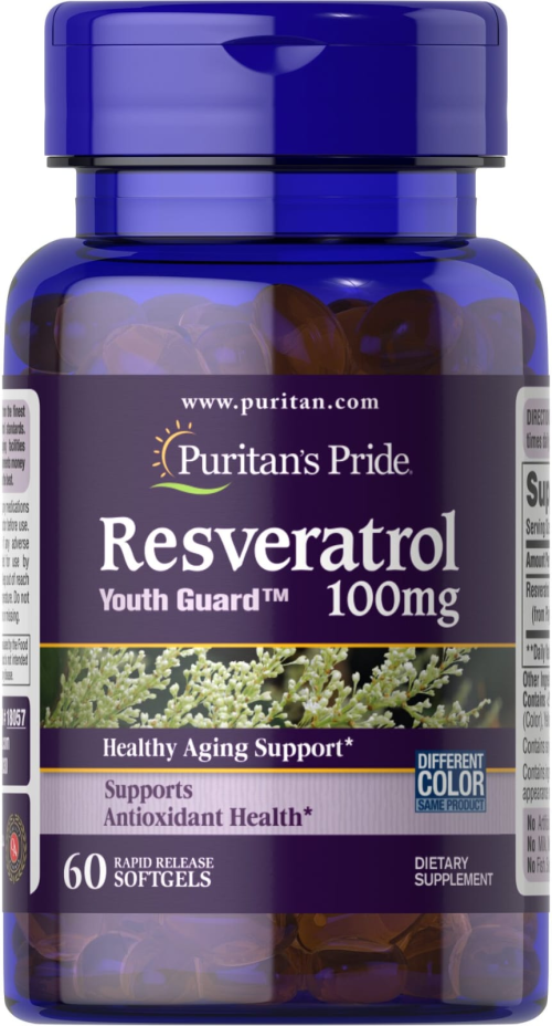 DIETARY SUPPLEMENT RESVERATROL 100 MG