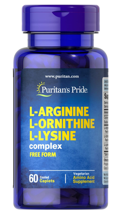 AMINO ACID SUPPLEMENT COMPLEX L ARGININE L ORNITHINE L LYSINE