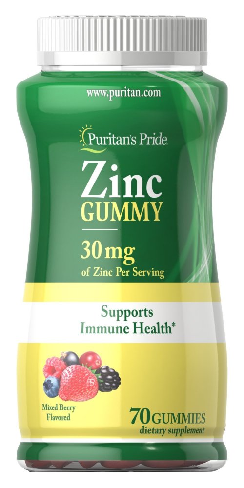 DIETARY SUPPLEMENT GUMMY ZINC