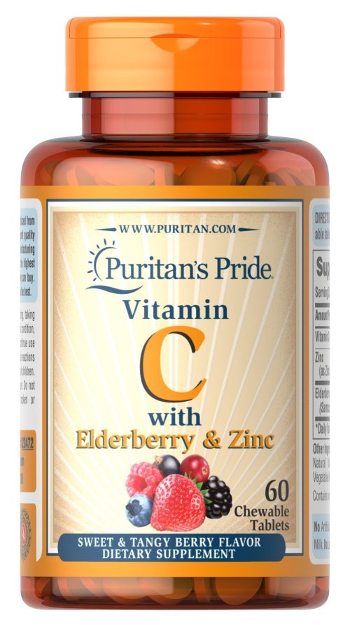VITAMIN C WITH ELDERBERRY ZINC