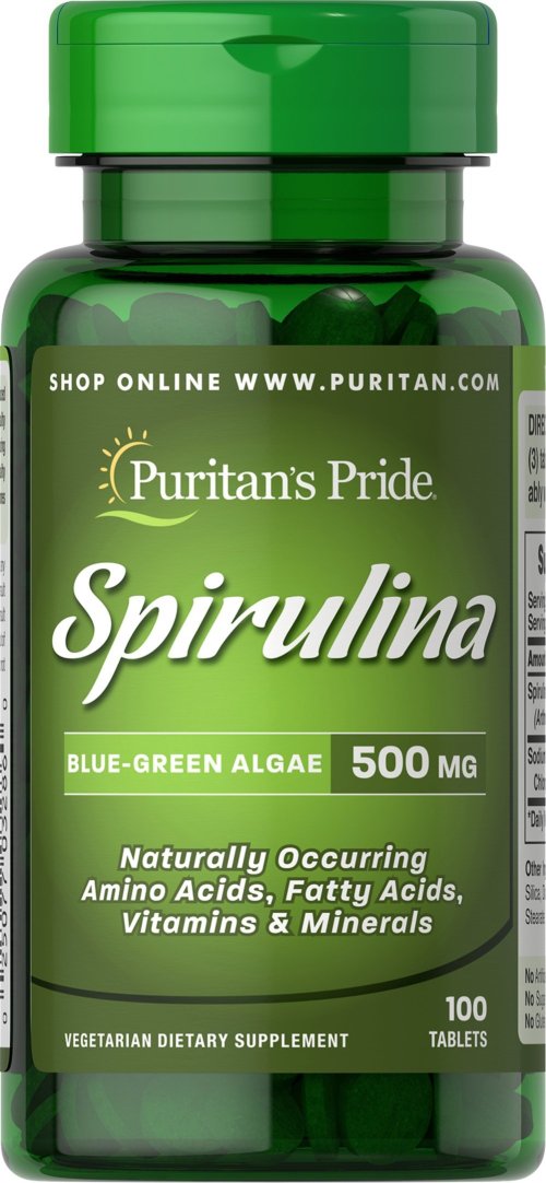 VEGETARIAN DIETARY SUPPLEMENT SPIRULINA