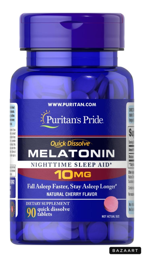 DIETARY SUPPLEMENT MELATONIN QUICK DISSOLVE