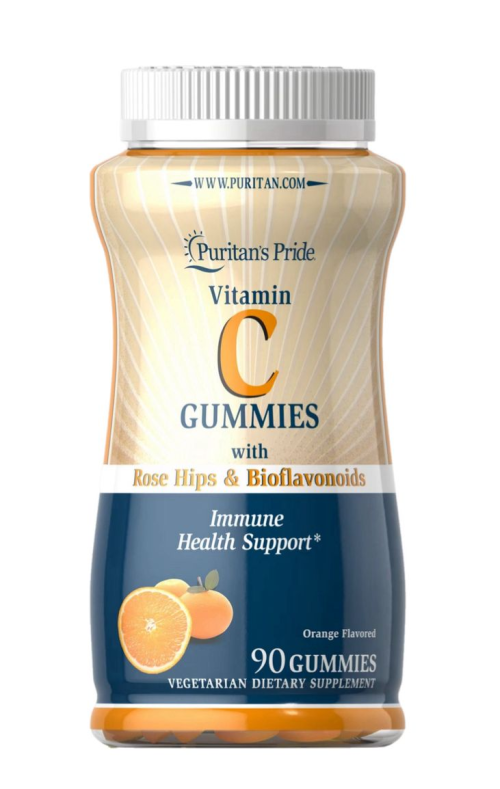VITAMIN C GUMMIES WITH ROSE HIPS BIOFLAVONOIDS