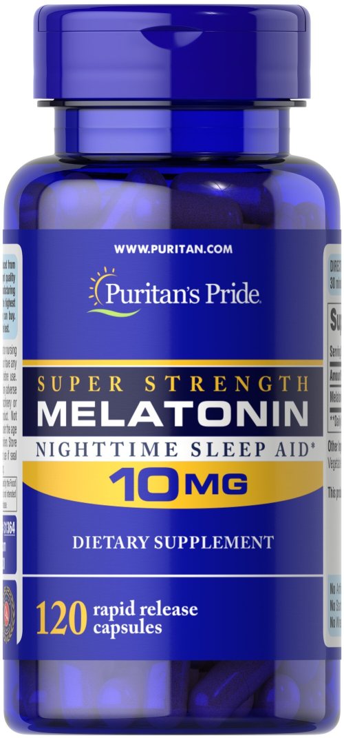 DIETARY SUPPLEMENT MELATONIN 10 MG