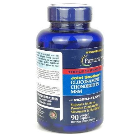 DIETARY SUPPLEMENT – GLUCOSAMINE CHONDROITIN MSM