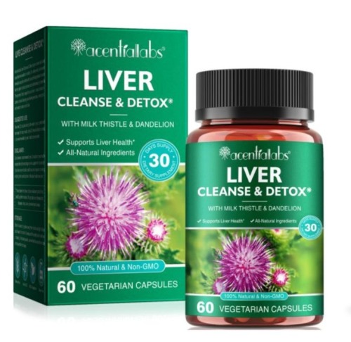 DIETARY SUPPLEMENT WITH MILK THISTLE DANDELION