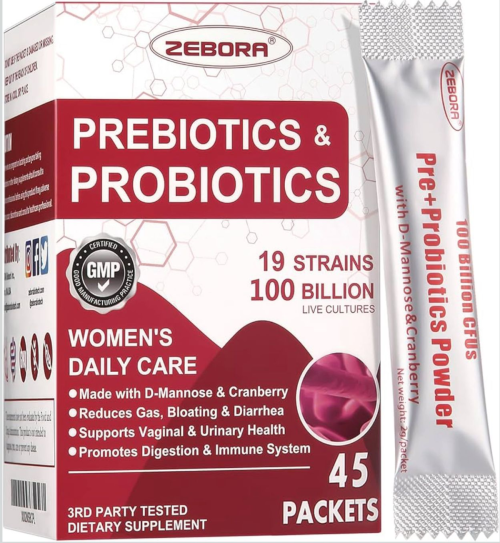 DIETARY SUPPLEMENT-PREBIOTICS &amp; PROBIOTICS 19 STRAINS-100 BILLION