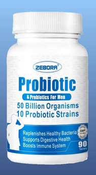 DIETARY SUPPLEMENT PROBIOTIC PREBIOTICS FOR MEN