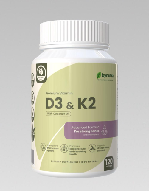 DIETARY SUPPLEMENT - D3 &amp; K2 WITH COCONUT OIL