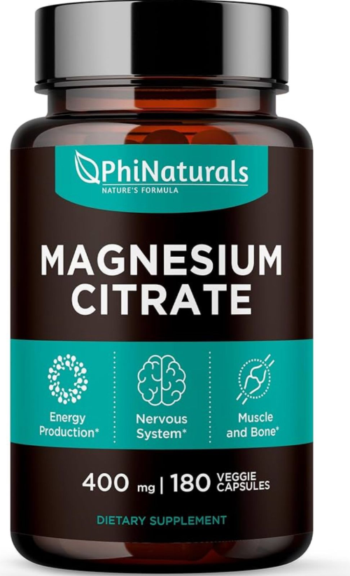 DIETARY SUPPLEMENT-MAGNESIUM CITRATE